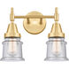 Caden LED 14 inch Satin Gold Bath Vanity Light Wall Light