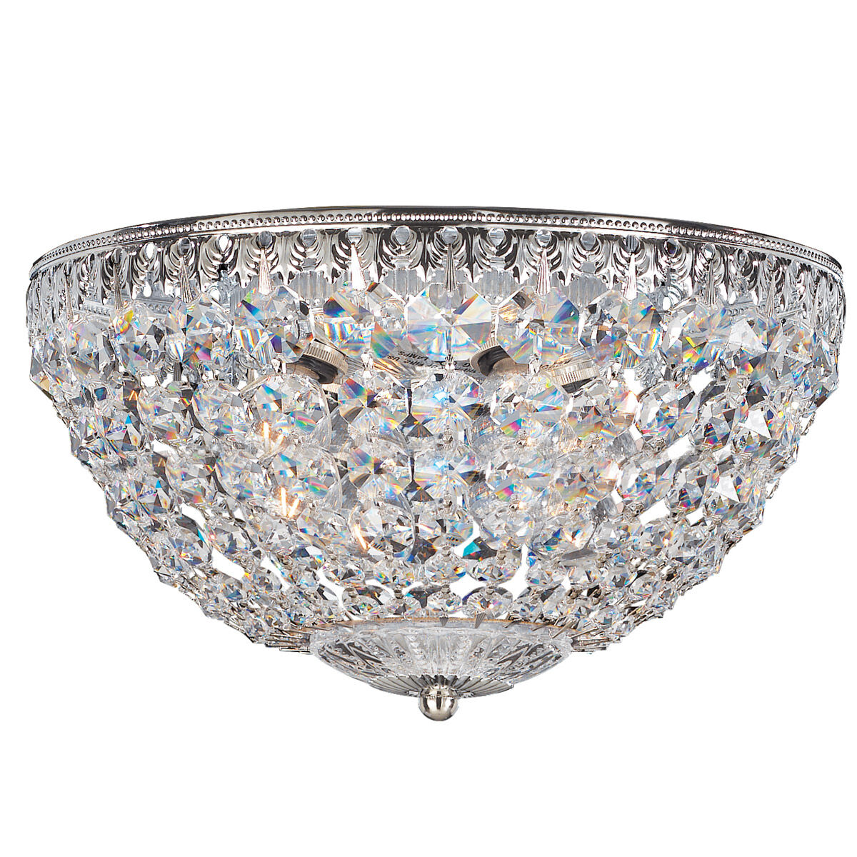 Petit Crystal 5 Light 0.00 inch Flush Mount