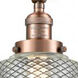 Franklin Restoration Stanton LED 6 inch Antique Copper Mini Pendant Ceiling Light, Franklin Restoration
