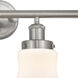 Bellmont 4 Light 33.5 inch Brushed Satin Nickel Bath Vanity Light Wall Light
