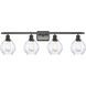 Ballston Small Waverly 4 Light 36 inch Oil Rubbed Bronze Bath Vanity Light Wall Light, Ballston