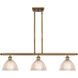 Ballston Arietta LED 36 inch Brushed Brass Island Light Ceiling Light, Ballston