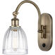 Ballston Brookfield LED 6 inch Antique Brass Sconce Wall Light