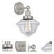 Oxford 1 Light 6.5 inch Brushed Satin Nickel Sconce Wall Light