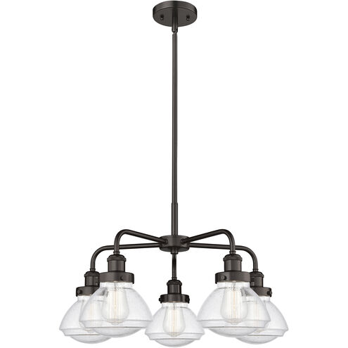 Olean 5 Light 24.5 inch Oil Rubbed Bronze Chandelier Ceiling Light