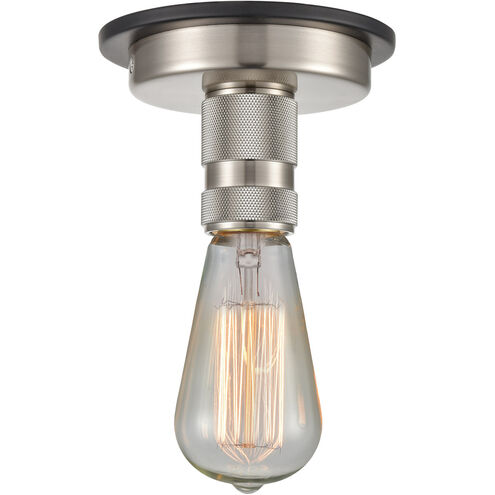 Restoration Aurora 1 Light 2.5 inch Brushed Satin Nickel Flush Mount Ceiling Light