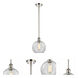 Ballston Athens LED 8 inch Polished Nickel Pendant Ceiling Light, Ballston