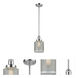 Franklin Restoration Stanton LED 6 inch Polished Chrome Mini Pendant Ceiling Light, Franklin Restoration