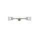 Franklin Restoration Small Canton 2 Light 6.00 inch Bathroom Vanity Light