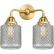 Nouveau 2 Stanton LED 14 inch Satin Gold Bath Vanity Light Wall Light