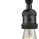 Bare Bulb 21 inch 60.00 watt Oil Rubbed Bronze Swing Arm Wall Light, Franklin Restoration