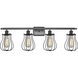 Austere Barrington 4 Light 36 inch Oil Rubbed Bronze Bath Vanity Light Wall Light