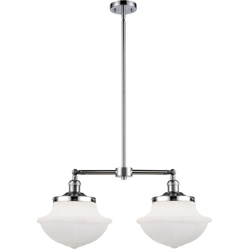 Franklin Restoration Large Oxford LED 25 inch Polished Chrome Chandelier Ceiling Light, Franklin Restoration