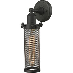 Austere Quincy Hall 1 Light 5 inch Matte Black Sconce Wall Light in Incandescent, Austere