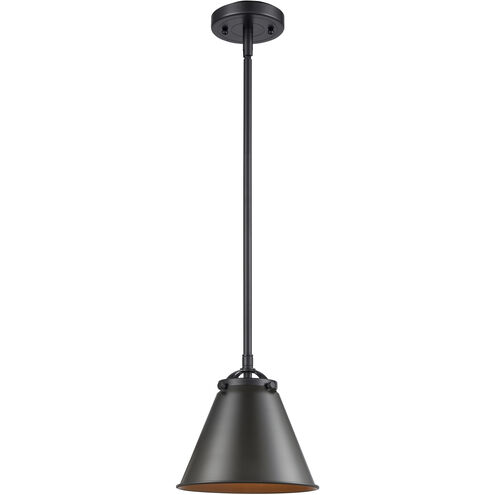 Nouveau Appalachian 1 Light 8 inch Oil Rubbed Bronze Mini Pendant Ceiling Light in Incandescent, Nouveau