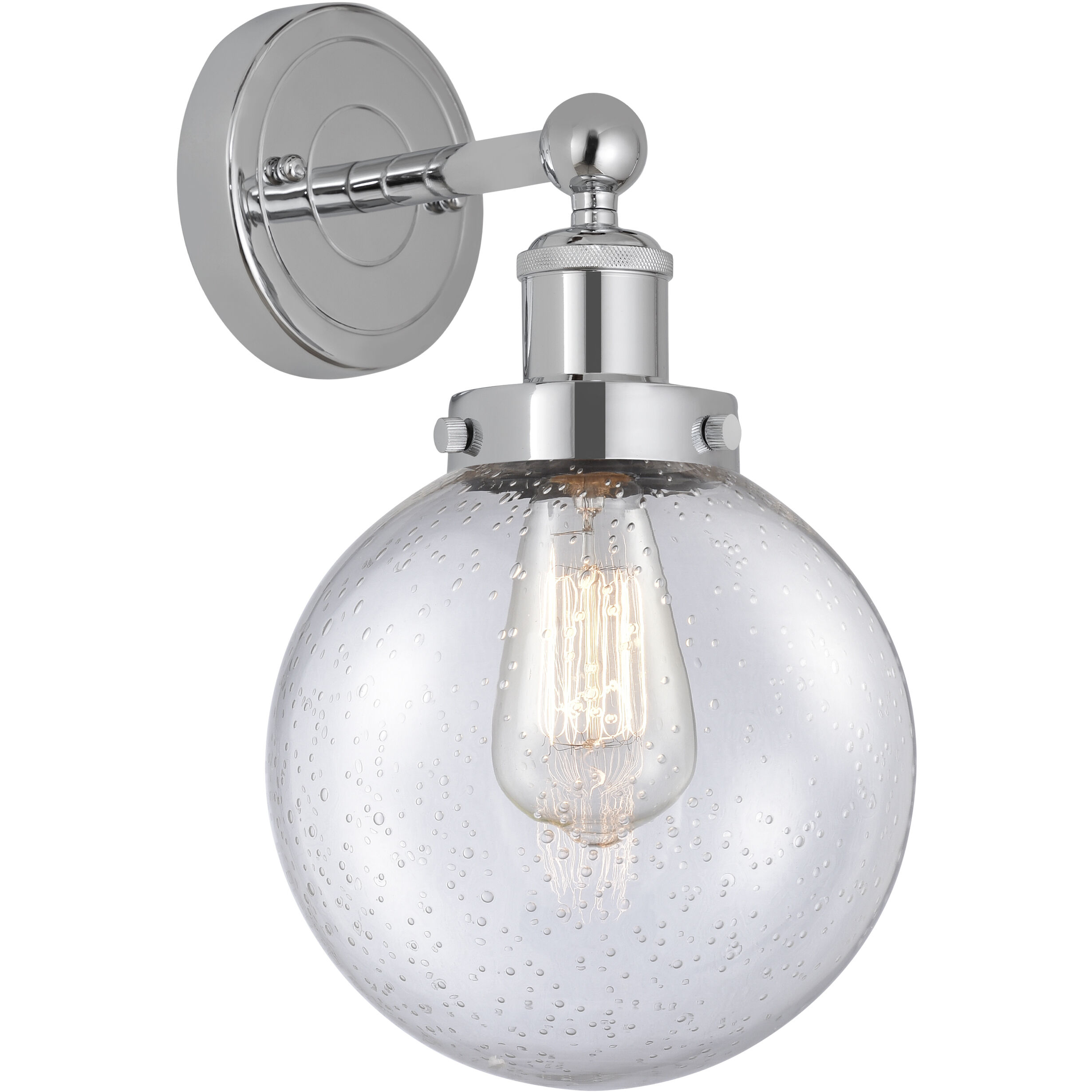 Beacon 1 Light 6.5 inch Polished Chrome Sconce Wall Light