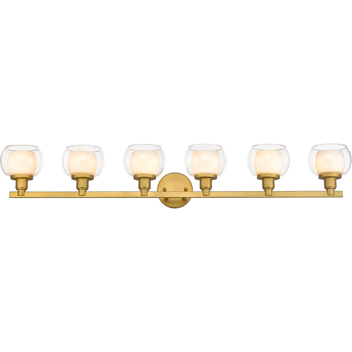 Cairo 6 Light 44.75 inch Bathroom Vanity Light