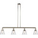 Franklin Restoration Small Cone 4 Light 50.88 inch Island Light