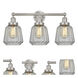 Chatham 3 Light 24.5 inch Brushed Satin Nickel Bath Vanity Light Wall Light