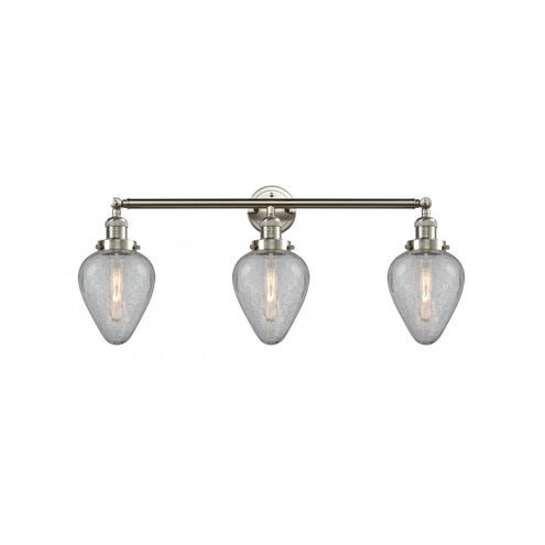 Franklin Restoration Geneseo LED 32 inch Brushed Satin Nickel Bath Vanity Light Wall Light, Franklin Restoration