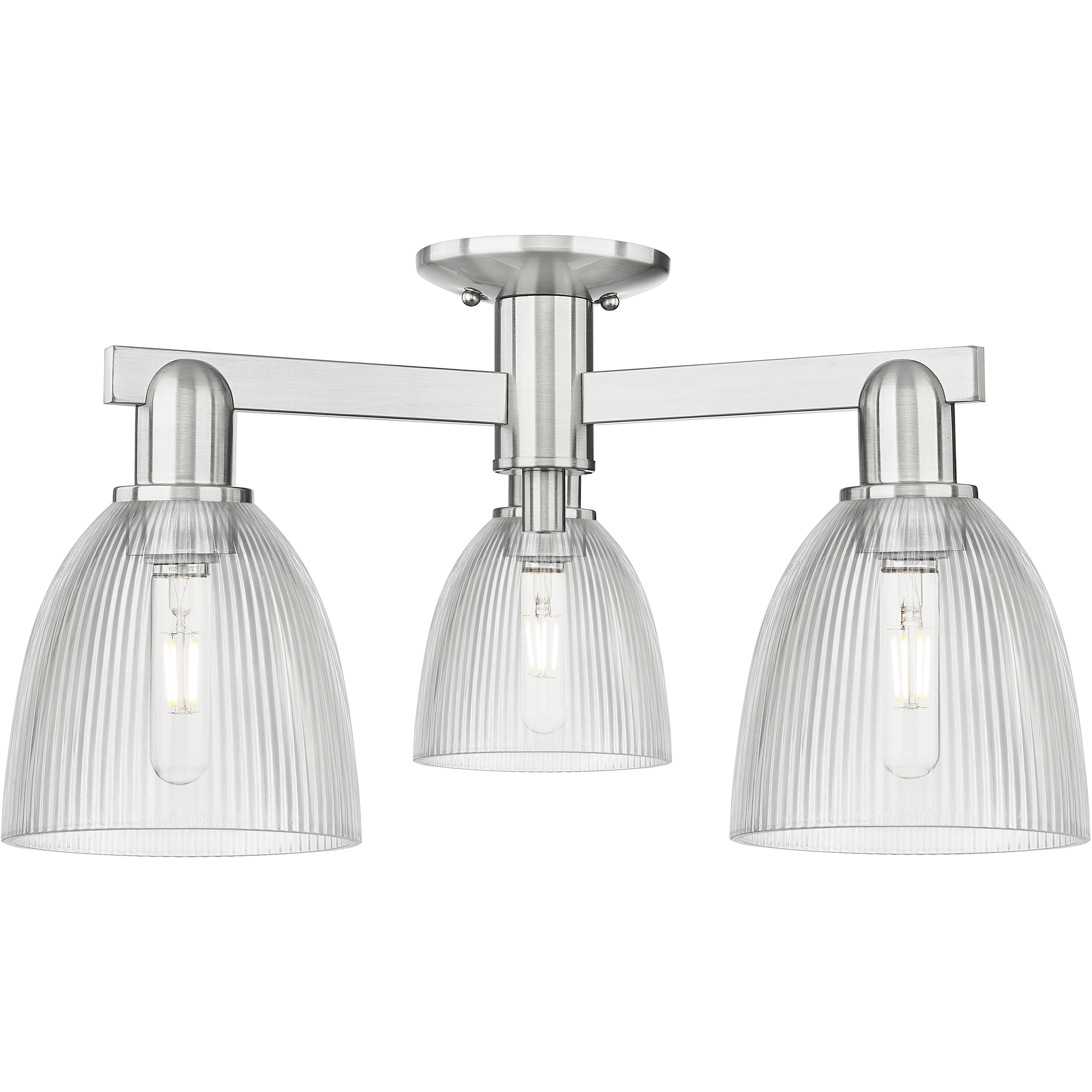 Arcadia Castile 3 Light 23.50 inch Semi-Flush Mount