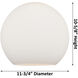 Ballston Athens 1 Light 12 inch Antique Brass Mini Pendant Ceiling Light in Matte White Glass