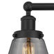 Cone 3 Light 24.5 inch Matte Black Bath Vanity Light Wall Light