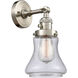 Franklin Restoration Bellmont LED 7 inch Brushed Satin Nickel Sconce Wall Light, Franklin Restoration