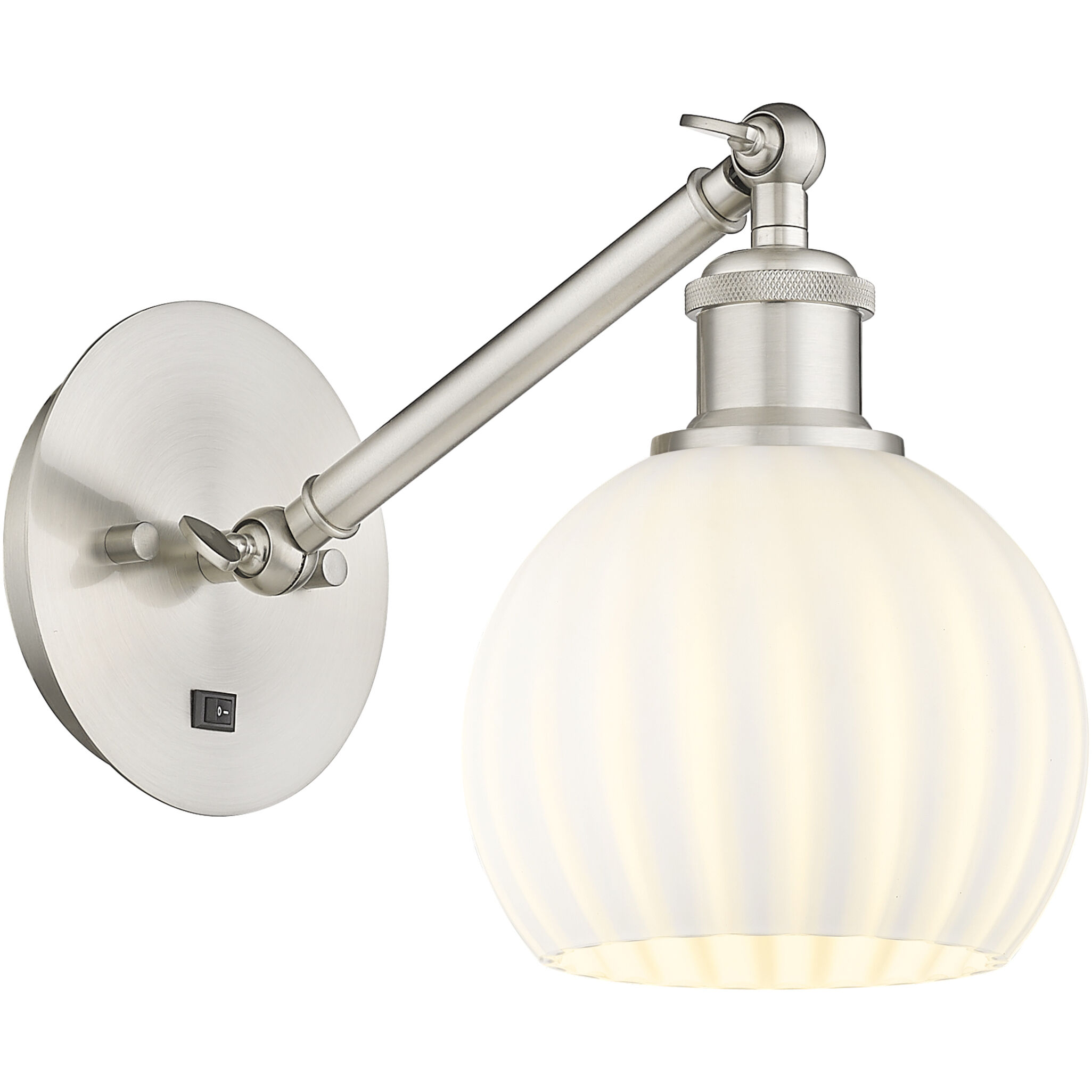 Ballston White Venetian 1 Light 6.00 inch Wall Sconce