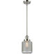 Franklin Restoration Stanton 1 Light 6 inch Polished Nickel Mini Pendant Ceiling Light, Franklin Restoration