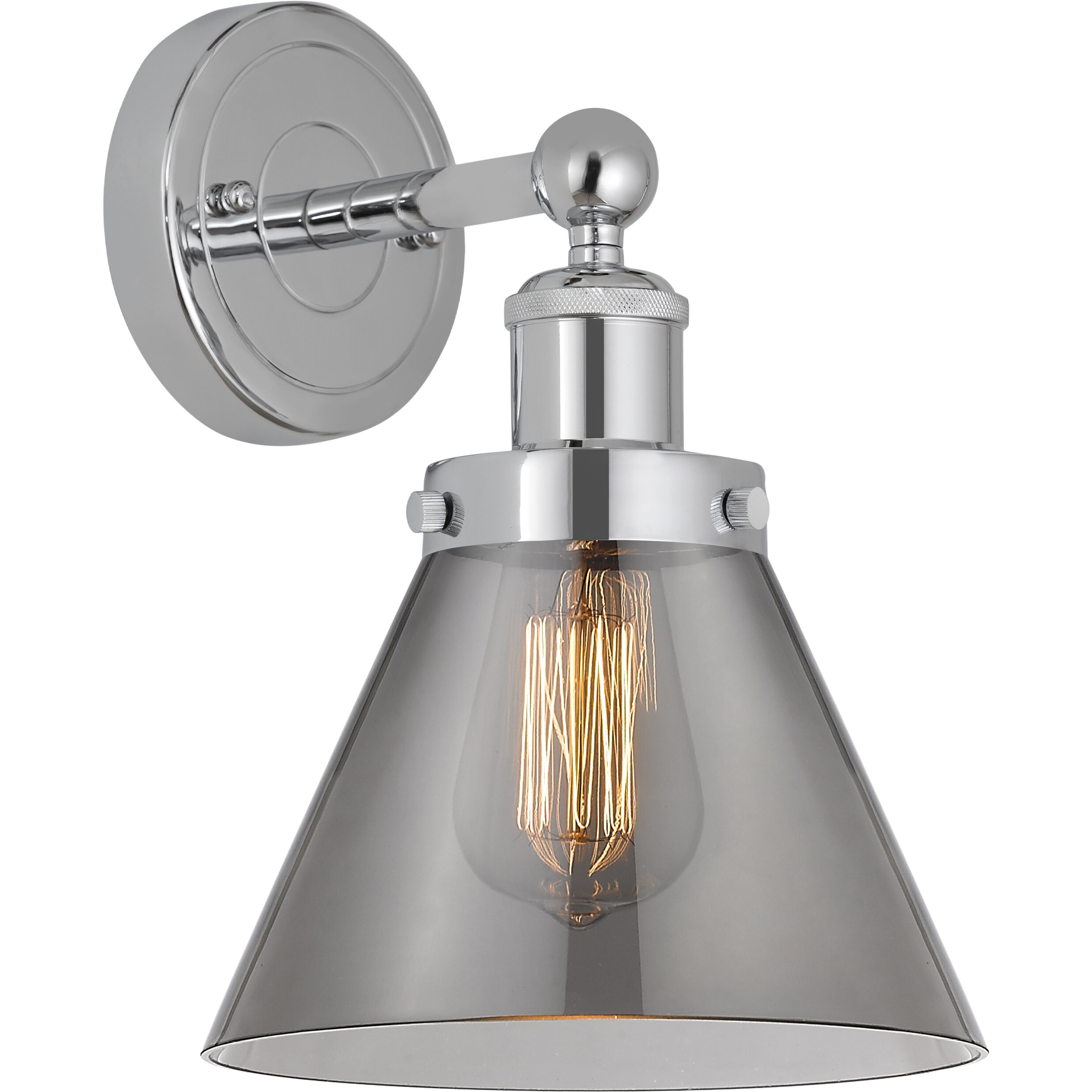 Polished sales chrome sconce