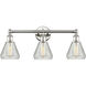 Conesus 3 Light 24.00 inch Bathroom Vanity Light