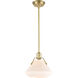 Luna LED 10.63 inch Satin Brass Mini Pendant Ceiling Light
