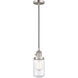 Franklin Restoration Dover 1 Light 5 inch Brushed Satin Nickel Mini Pendant Ceiling Light
