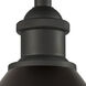Ballston Dome LED 7.5 inch Oil Rubbed Bronze Semi-Flush Mount Ceiling Light