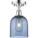 Ballston Bella 1 Light 5.5 inch Polished Chrome Semi-Flush Mount Ceiling Light