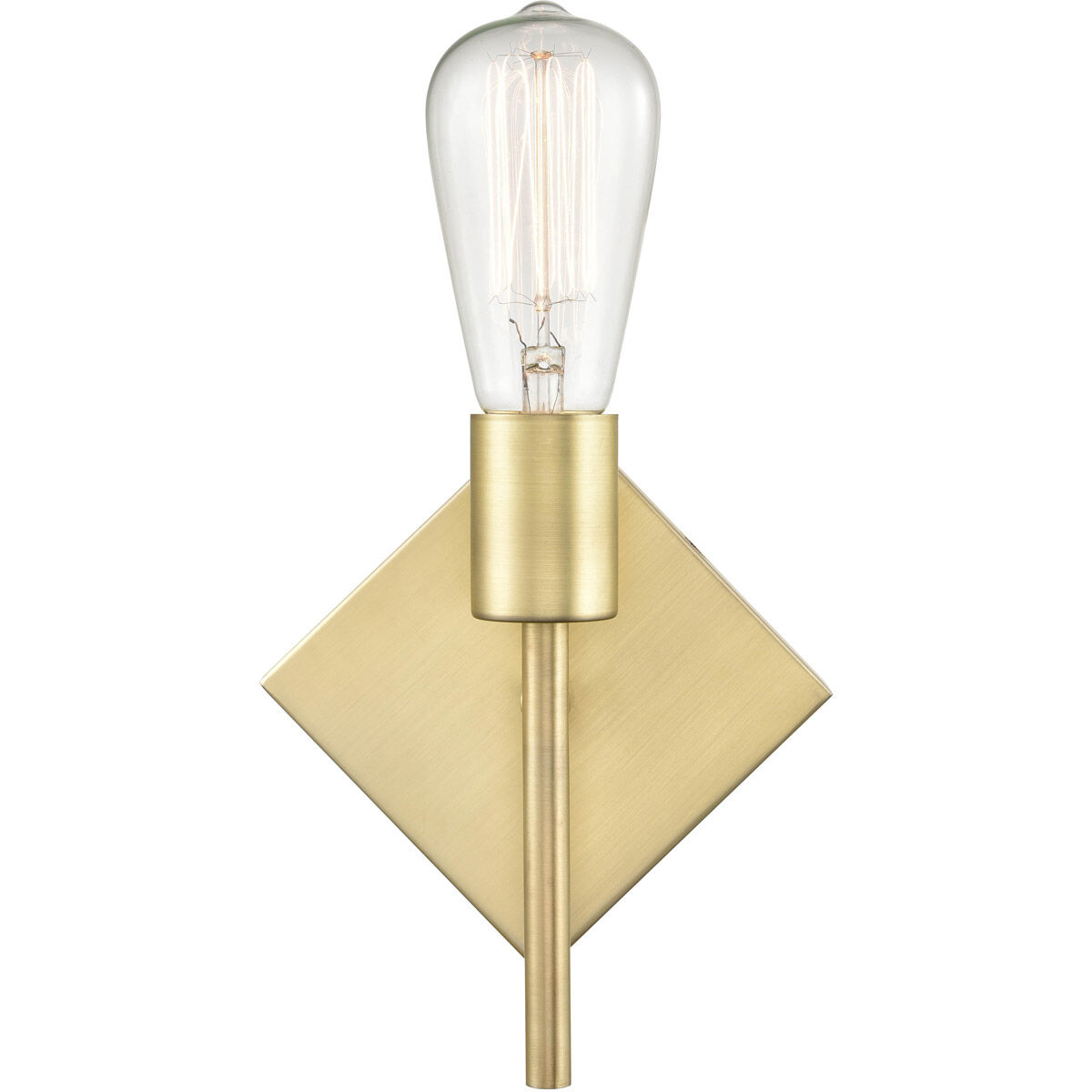 Mia LED 6.38 inch Satin Brass ADA Sconce Wall Light