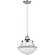 Franklin Restoration Oxford LED 12 inch Polished Chrome Mini Pendant Ceiling Light in Clear, Franklin Restoration