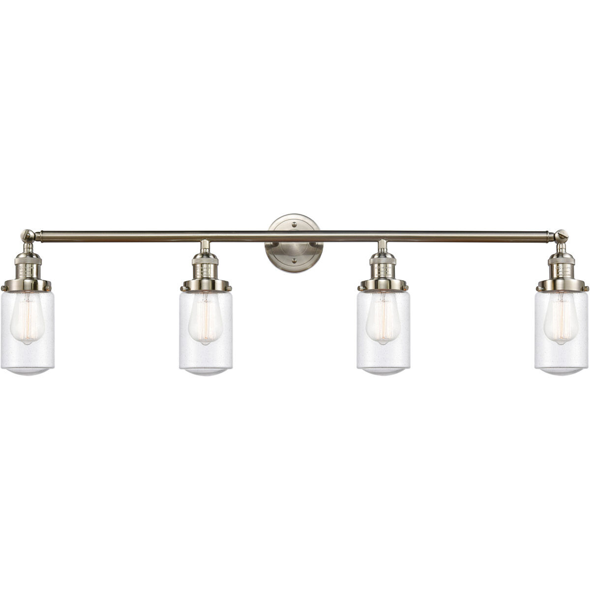 Franklin Restoration Dover 4 Light 43.00 inch Bathroom Vanity Light