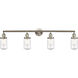 Franklin Restoration Dover 4 Light 43.00 inch Bathroom Vanity Light