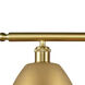 Ballston Dome LED 36 inch Satin Gold Island Light Ceiling Light