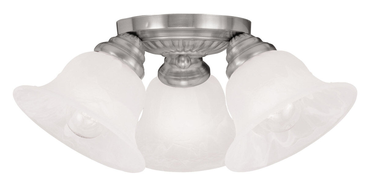 Edgemont 3 Light 14.75 inch Semi-Flush Mount