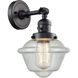 Franklin Restoration Small Oxford LED 7.5 inch Matte Black Sconce Wall Light, Franklin Restoration