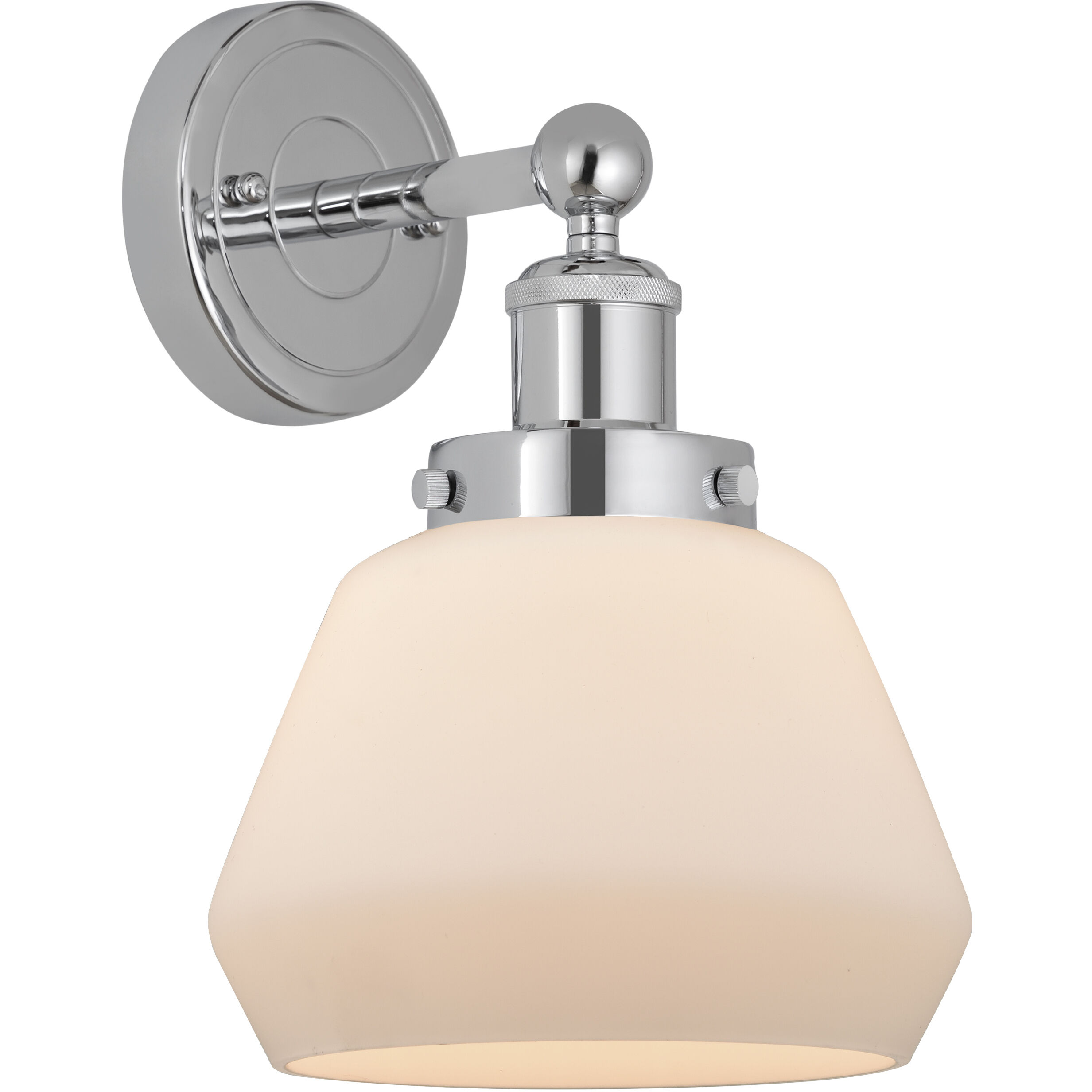 Fulton 1 Light 6.5 inch Polished Chrome Sconce Wall Light