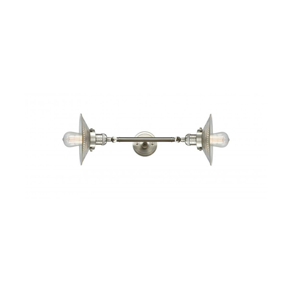 Franklin Restoration Halophane 2 Light 8.50 inch Bathroom Vanity Light