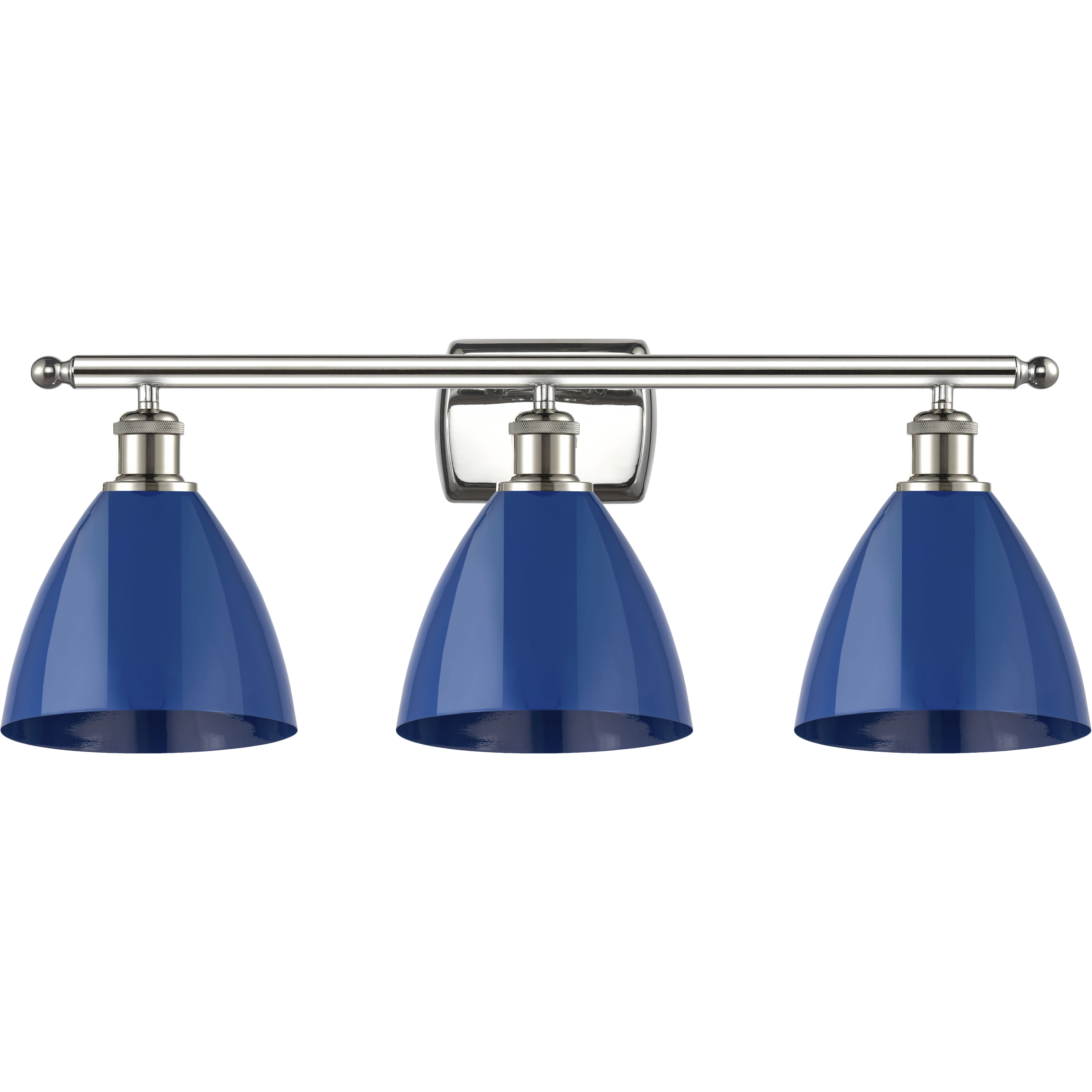 Ballston Plymouth Dome 3 Light 27.50 inch Bathroom Vanity Light