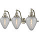 Franklin Restoration Geneseo 3 Light 28 inch Brushed Satin Nickel Bath Vanity Light Wall Light, Franklin Restoration