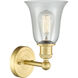 Hanover 1 Light 6.25 inch Satin Gold and Fishnet Sconce Wall Light