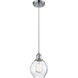 Ballston Small Waverly LED 6 inch Polished Chrome Mini Pendant Ceiling Light in Silver, Ballston