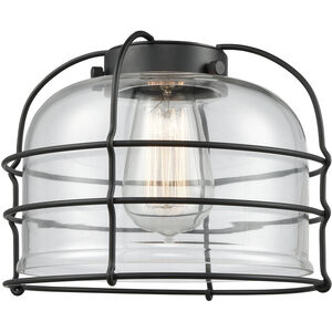 Large Bell Cage Clear Glass